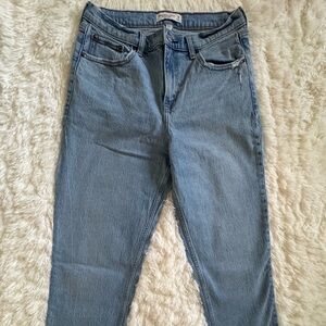Abercrombie & Fitch Light Blue Straight Leg Jeans